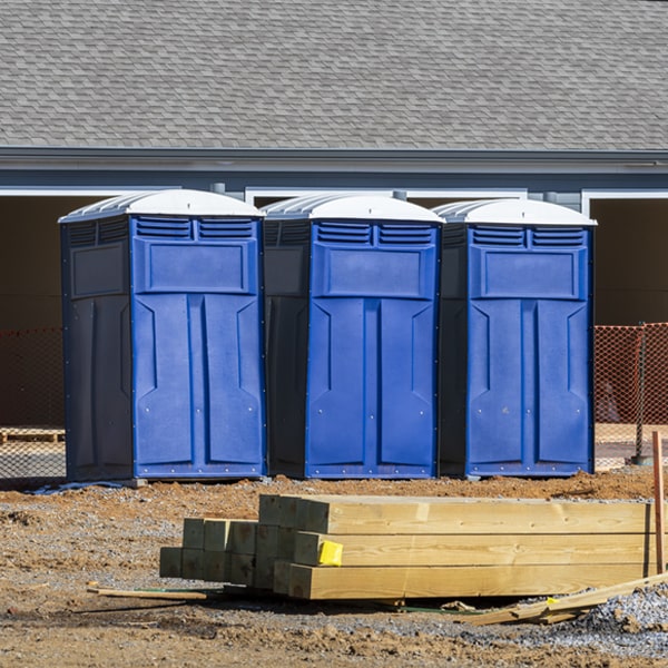 do you offer hand sanitizer dispensers inside the porta potties in Atlantic IA